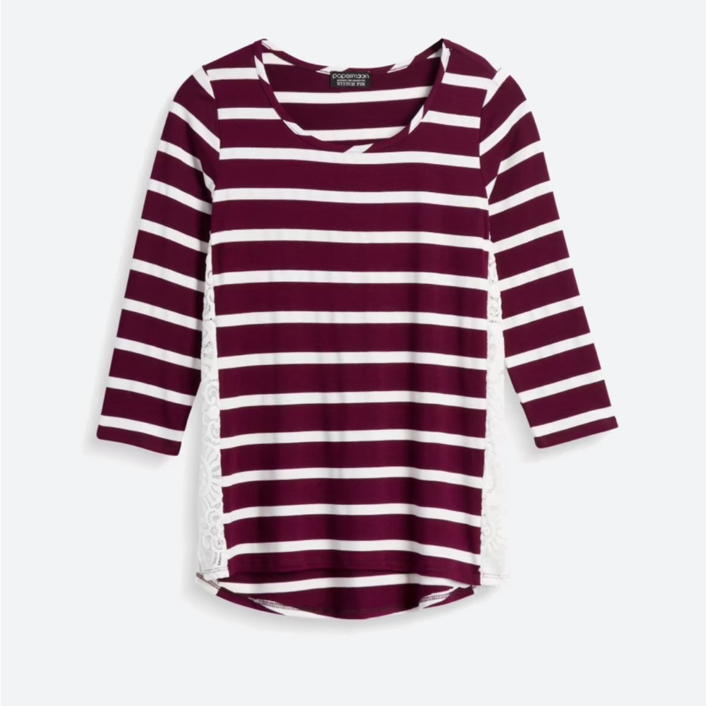 Beverley Side Panel knit top